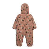 Lightweight Down Hooded Jumpsuit