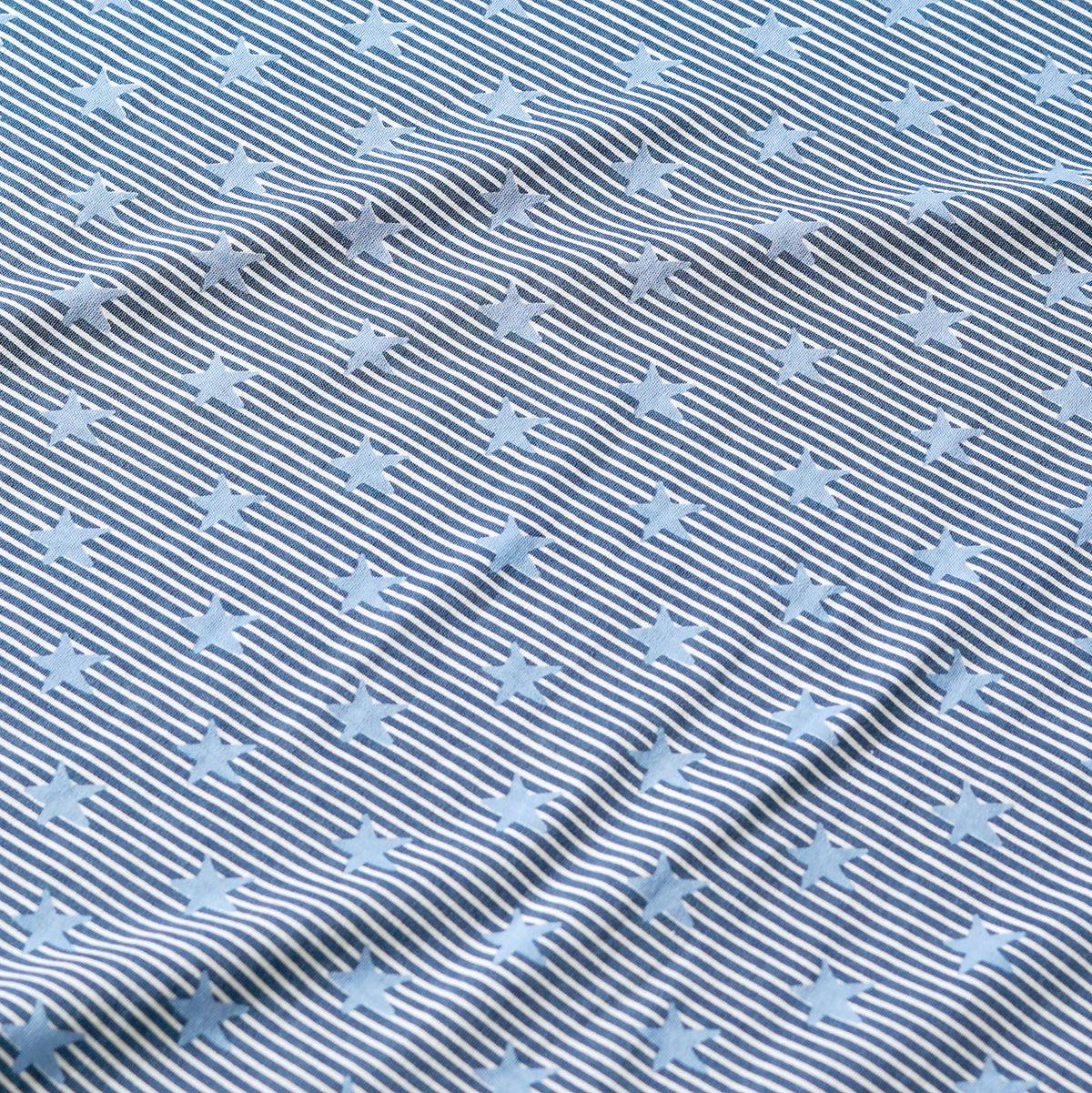 Stars & Stripes Women’s Button Front Short Pajama Set