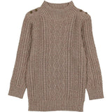 Marled Multi Knit Crew Fit Sweater