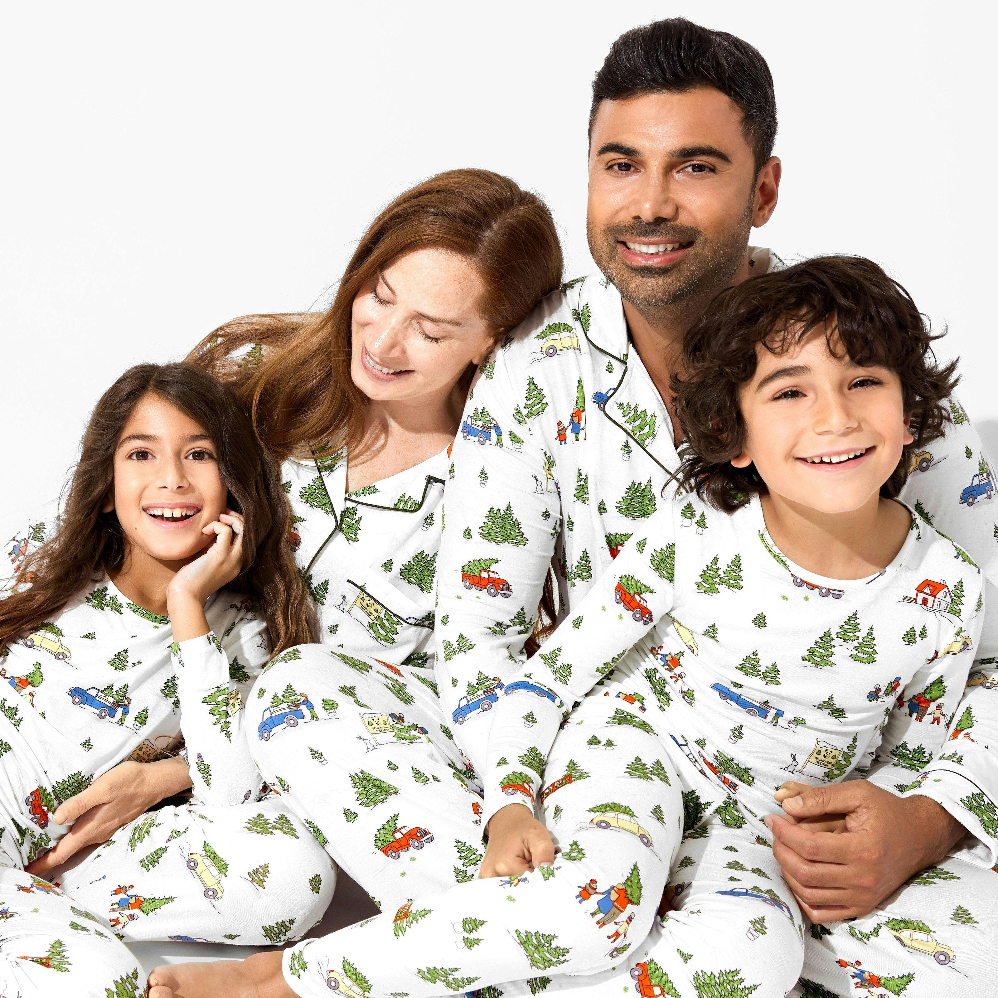 Christmas Tree Farm Bamboo Women's Pajama Set