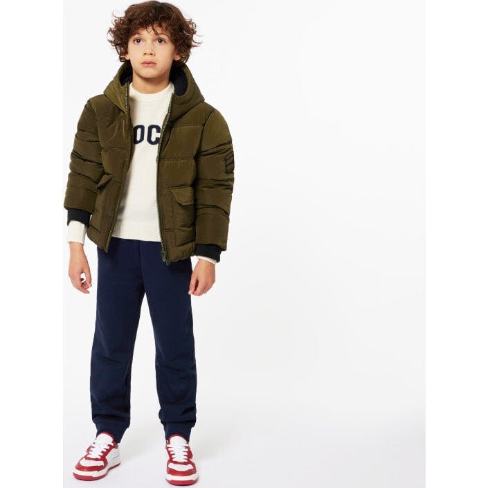 Ripstop Water Repellent Hooded Puffer Jacket