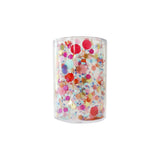 Packed Party Celebrate Every Day Confetti Pen Cup Organizer - Double Wall Clear Acrylic Desk Organizer with Trapped Multicolor Confetti for Home and Office