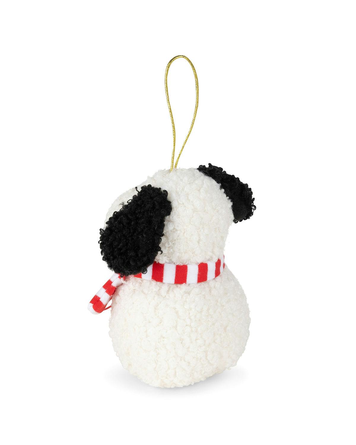 Plush PEANUTS SNOOPY ECO Tiny Teddy Cream Snowman 4