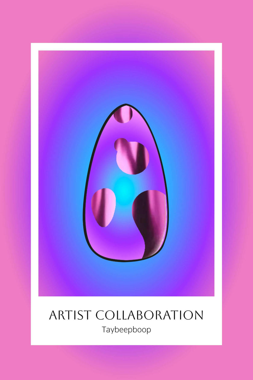 Lava lamp - Press-on Nails By Taybeepboop
