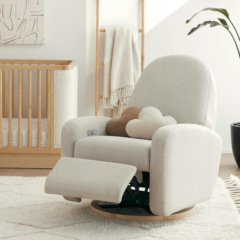 Nami Electronic Recliner & Swivel Glider Recliner With USB Port