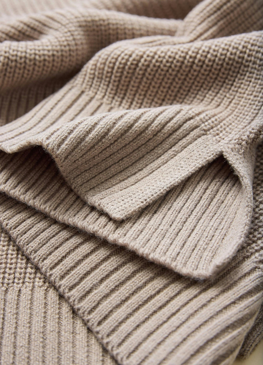 Long Sleeve Collared Maternity Nursing Sweater