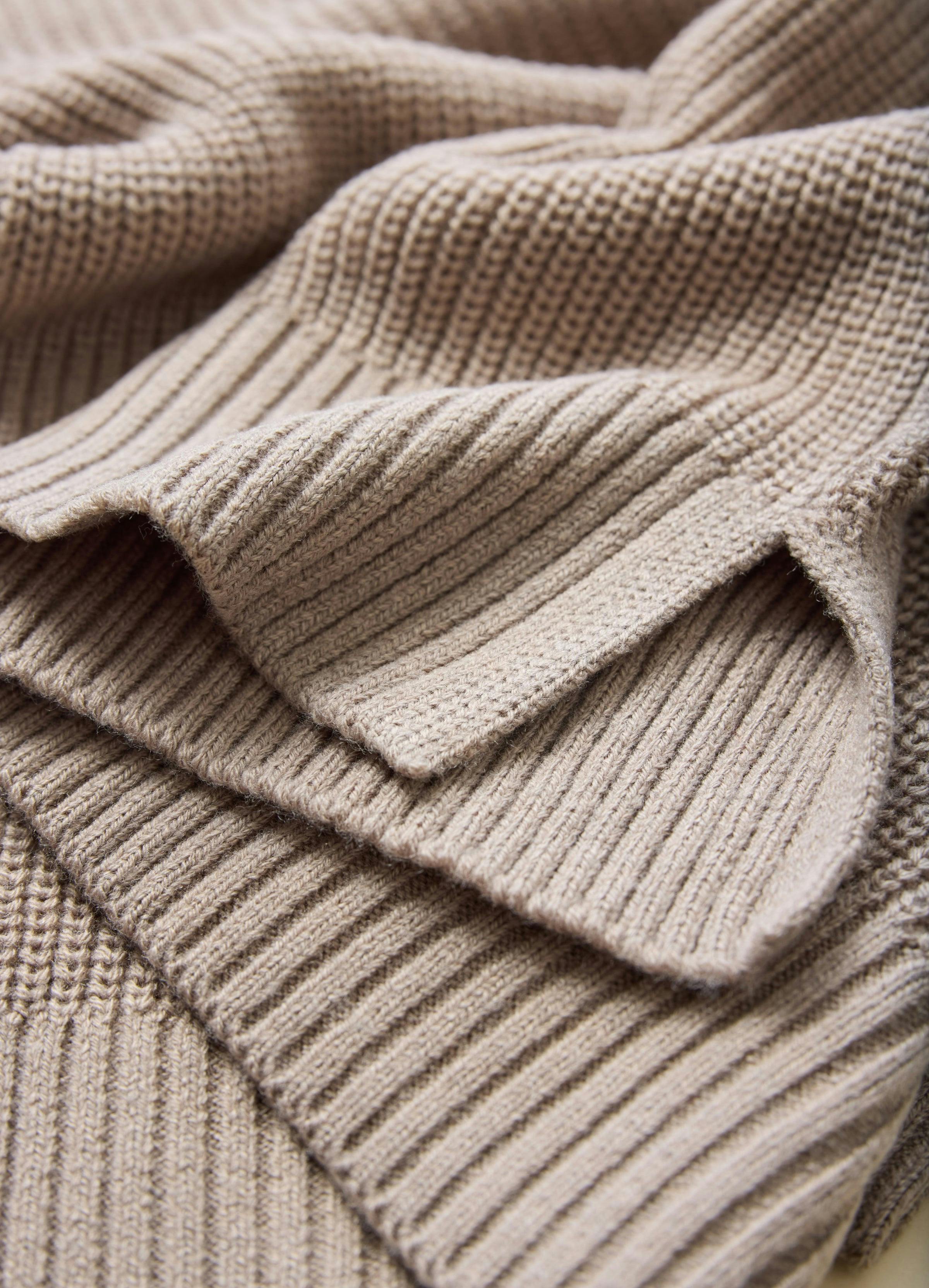 Long Sleeve Collared Maternity Nursing Sweater