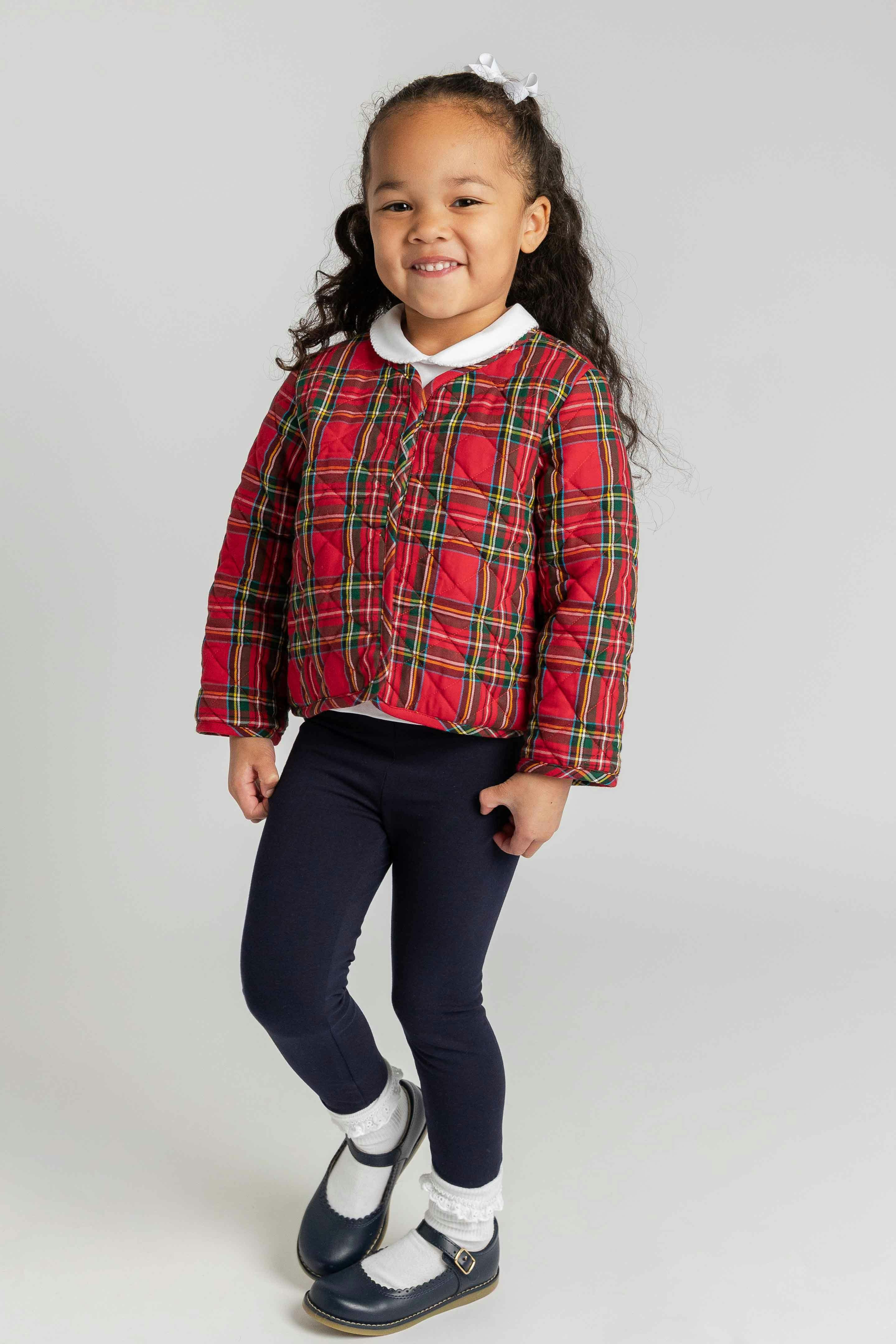 Plaid Quilted Jacket