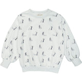 Organic Weekend Sweatshirt in Blue Haze Duet