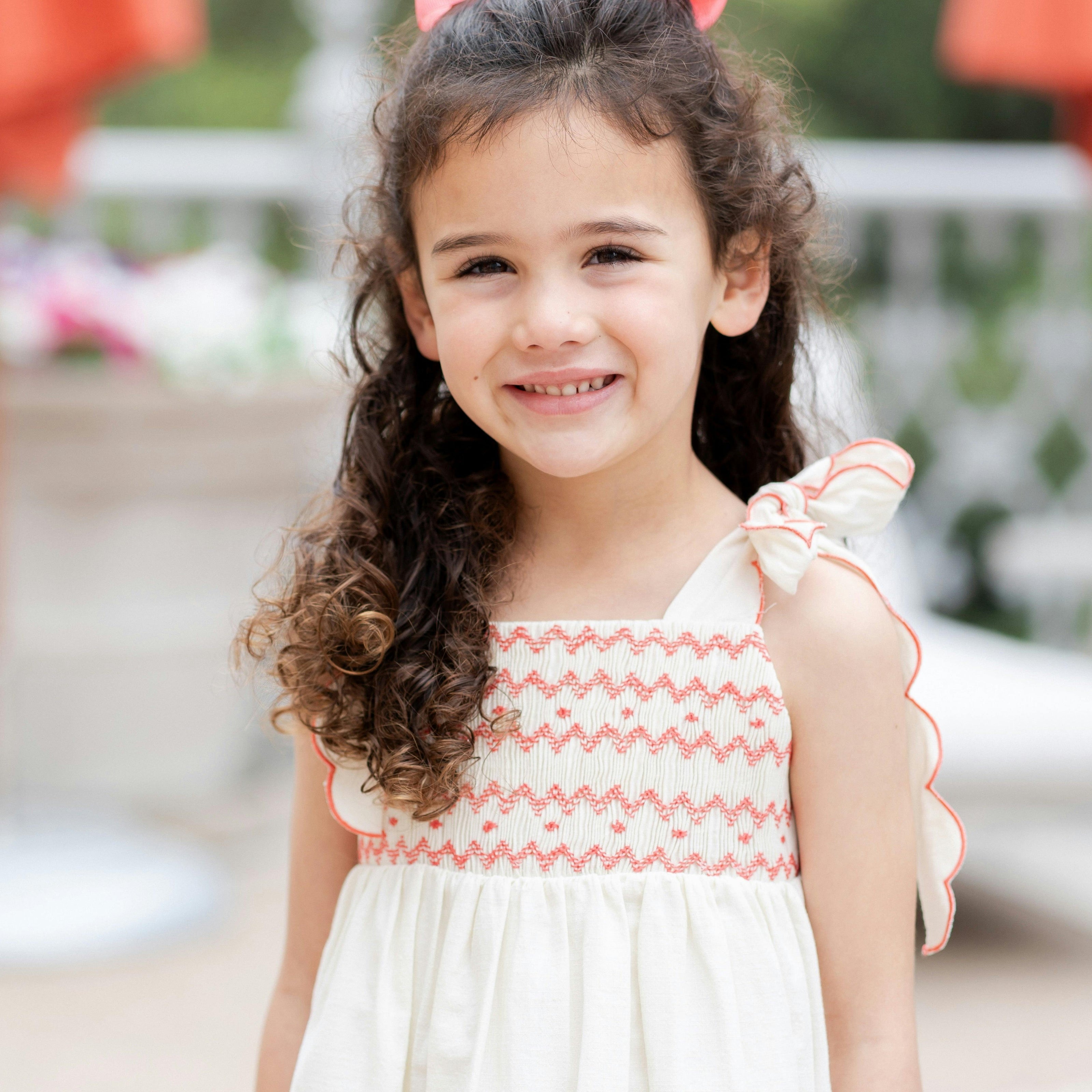 Margot Girl Dress - Shells