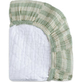 Quilted GOTS Certified Organic Muslin Cotton Changing Pad Cover
