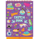 Sketch & Show Standing Sketchbook - Pets at Play - 45 Pages