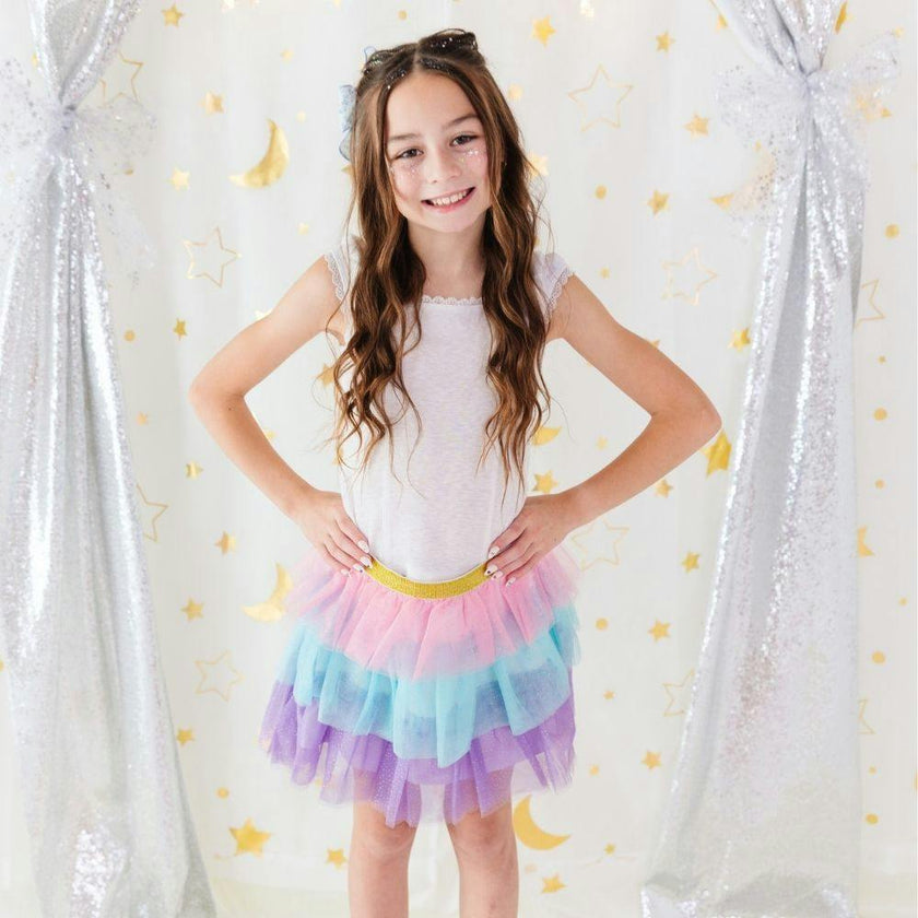 Glimmer Fairy Wing & Dream Petal Tutu Set