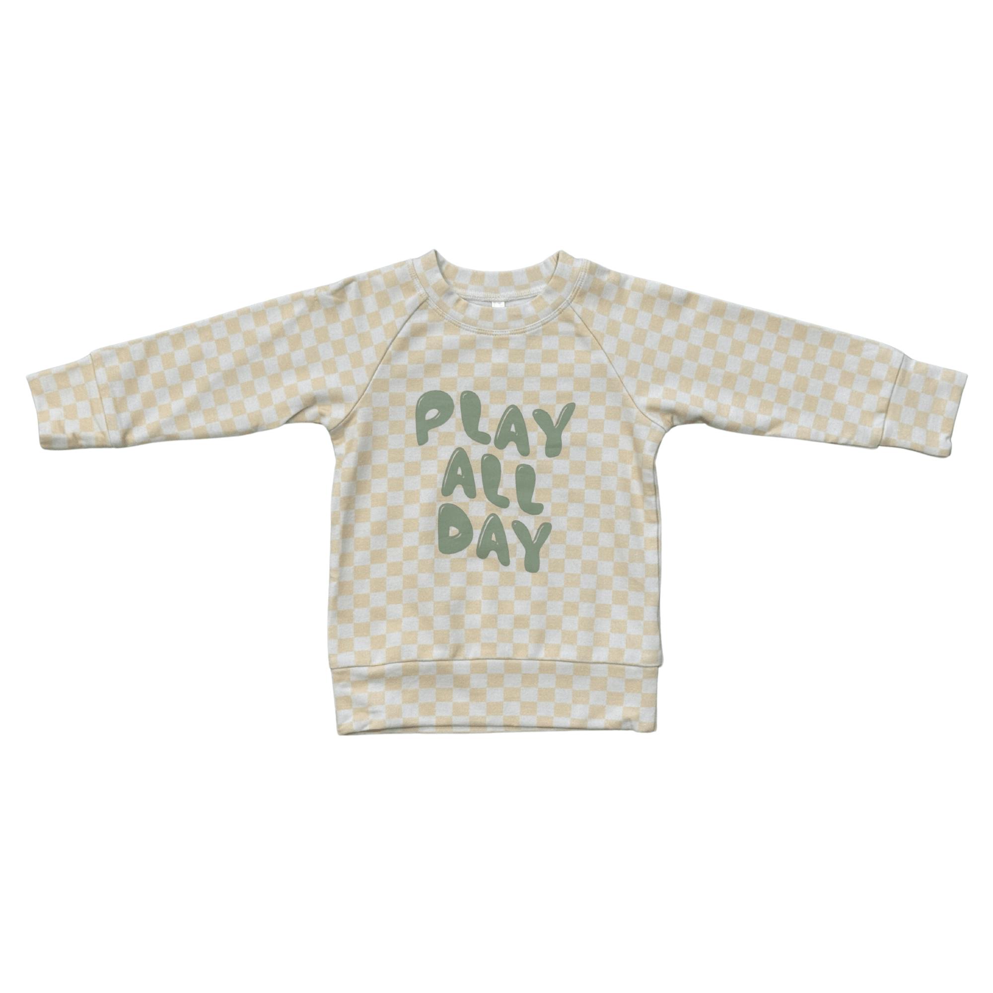 Boys Raglan Sweatshirt in Play All Day