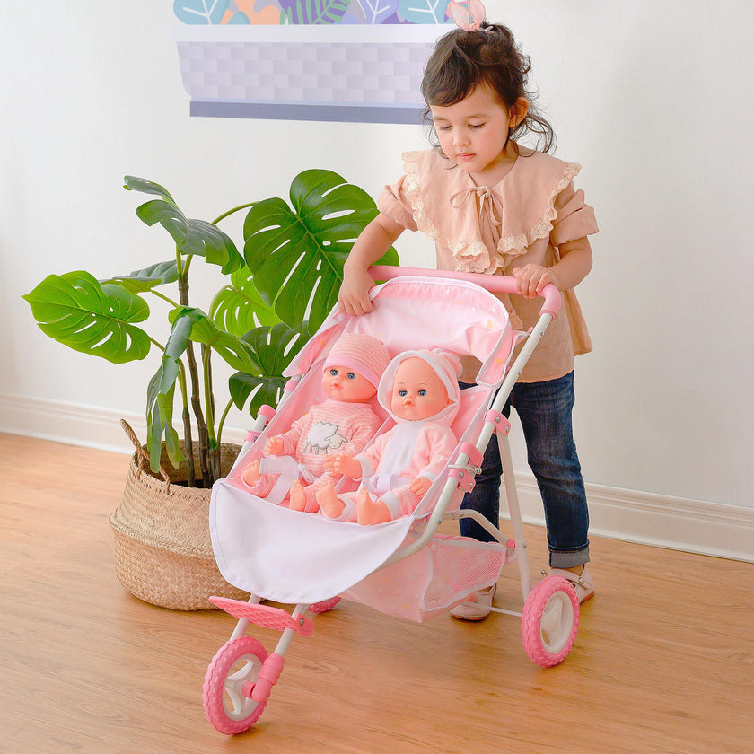 Olivia's Little World Stars Princess Deluxe Baby Doll Stroller