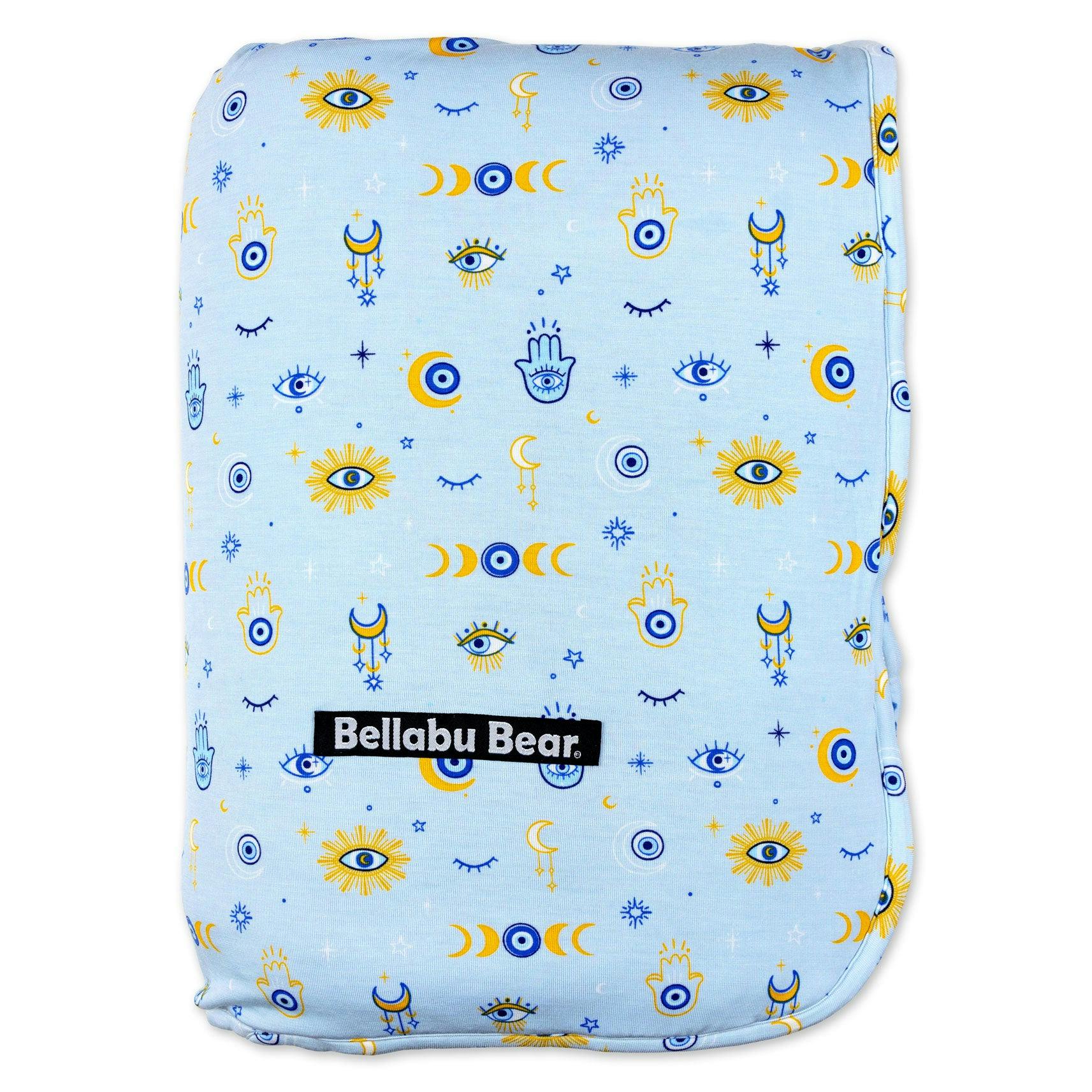 The Eye Blue Sherpa Bamboo Blanket