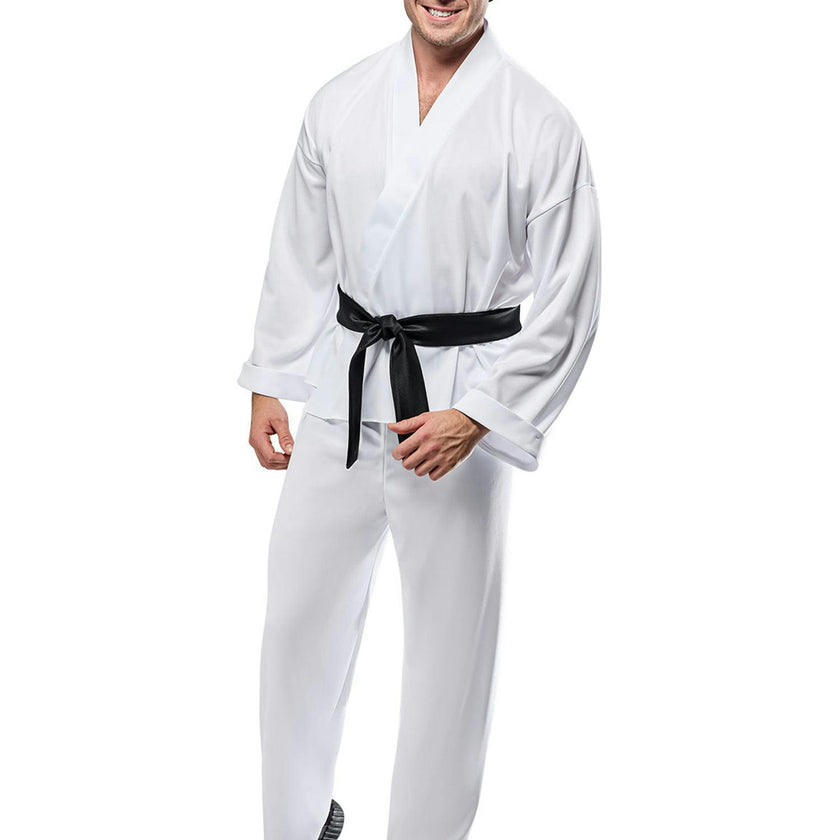 Men's Karate Kid Classic Miyagi-Do Dojo Daniel Larusso Costume