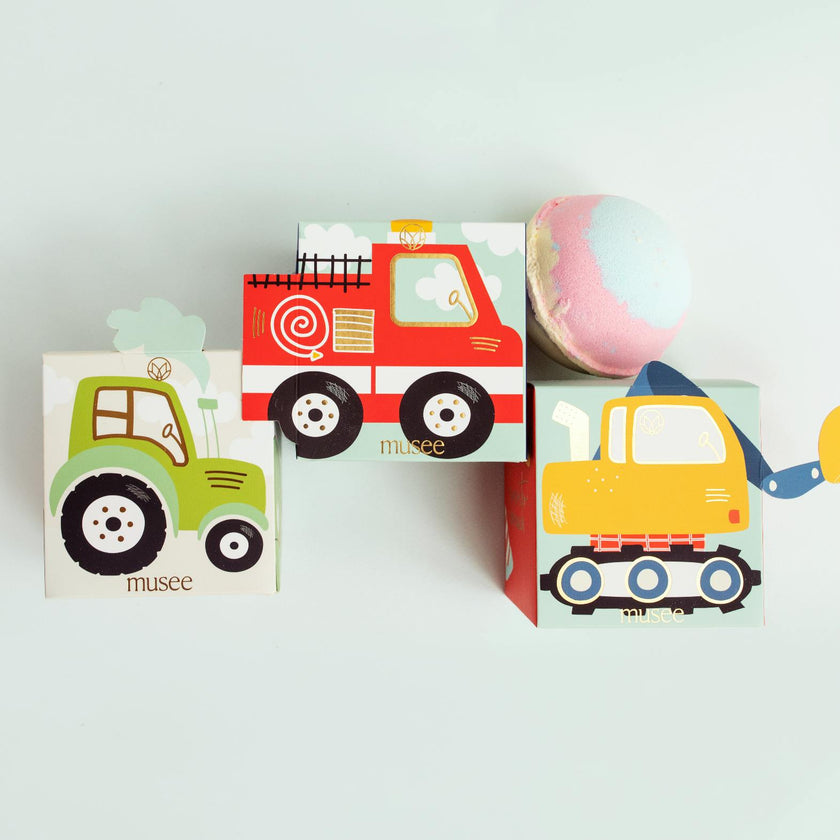 Fire Truck Boxed Bath Balm