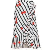 Women's Ruffle Resort Wrap Skirt – Cherry On Top