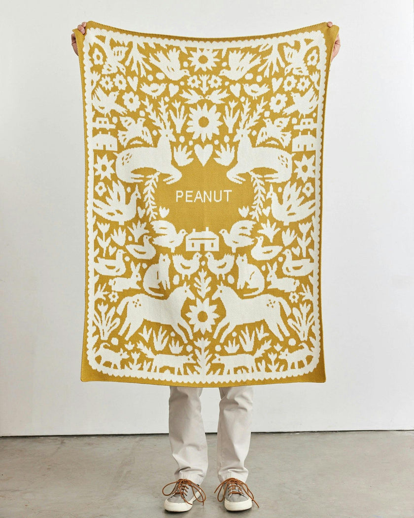 Little Peanut Knit Midi Blanket