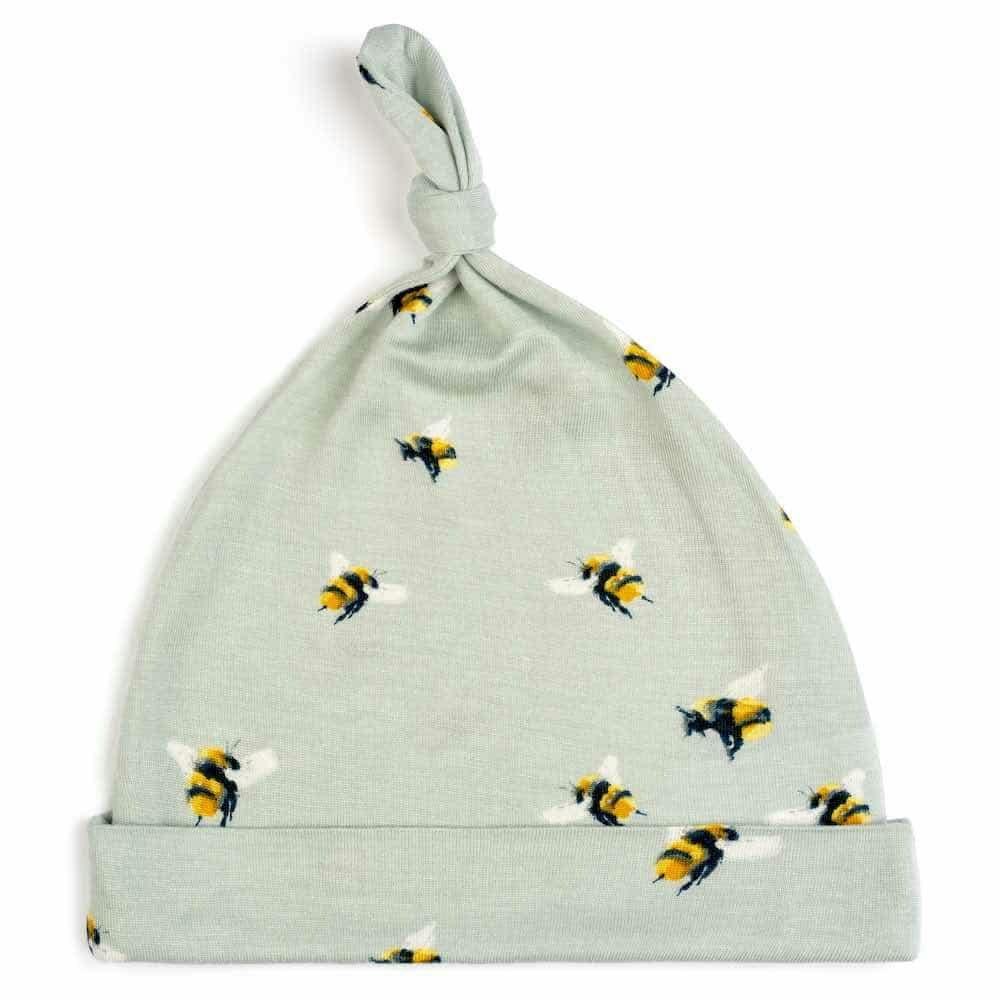 Bumblebee Bamboo Knotted Beanie Hat