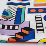 ETTA LOVES x WALALA STUDIO MUSLIN BLANKET - reversible newborn to 4 months / 5+ months