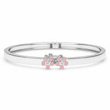 Melodie Pink Fleur Bangle