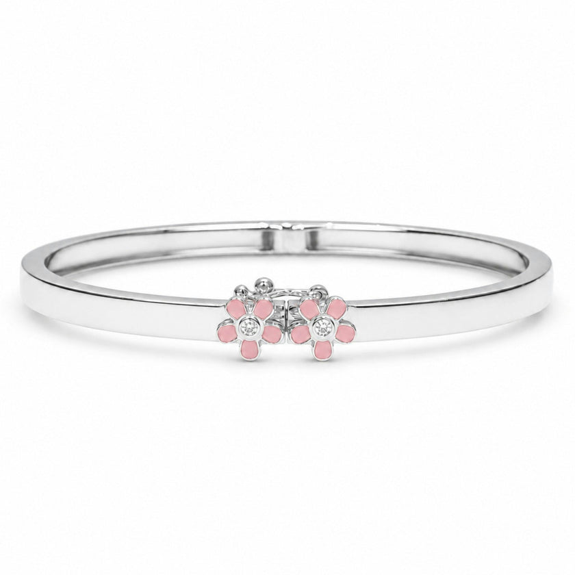 Melodie Pink Fleur Bangle