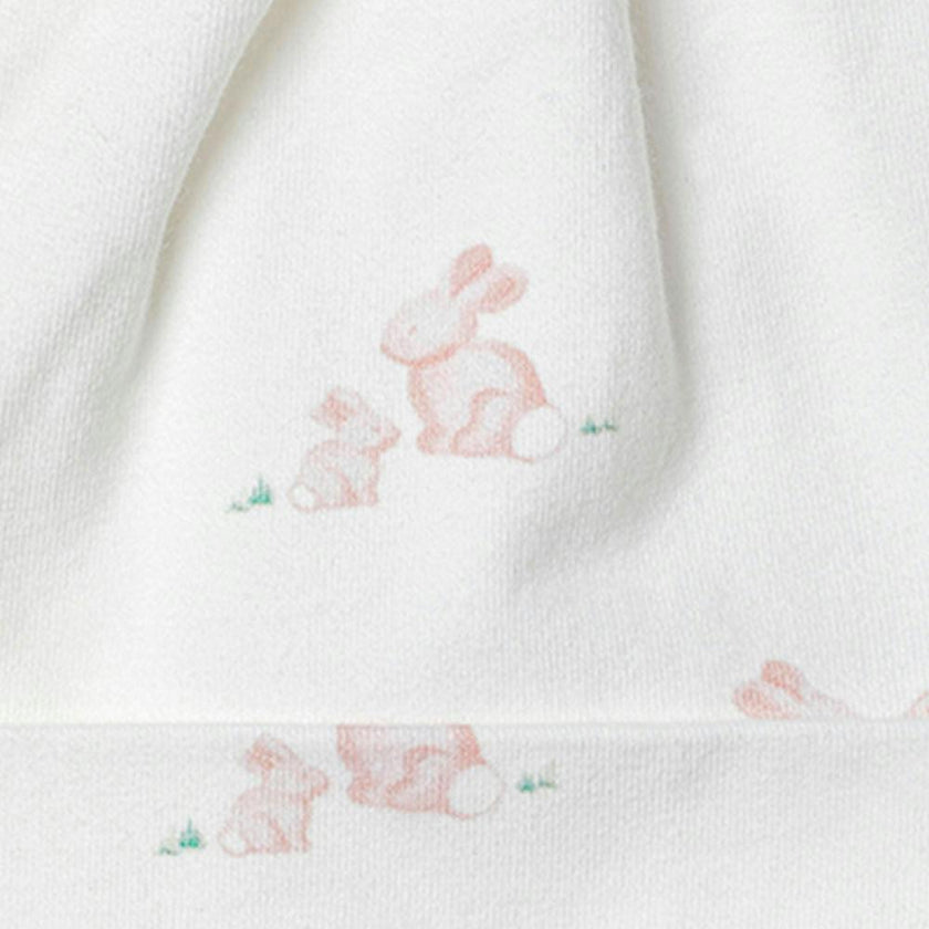Baby Hat in Pale Pink Bunny