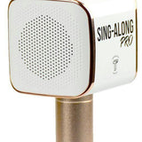 Sing-along PRO 3 Rose Gold Karaoke Microphone & Bluetooth Speaker