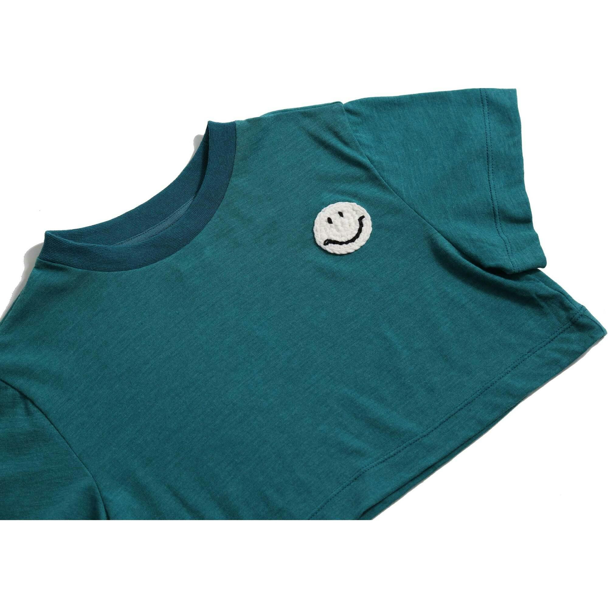CLASSIC SMILEY CROPPED TEE