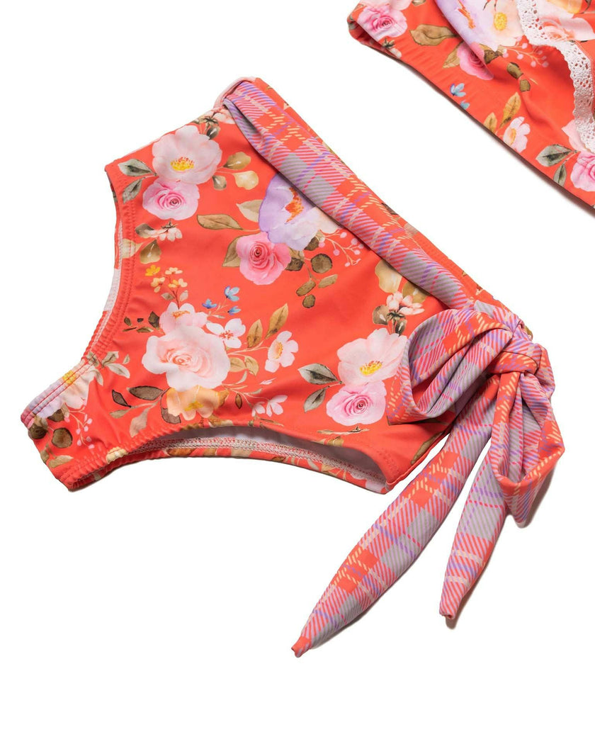 One Shoulder Ruffle Bikini – Aspen