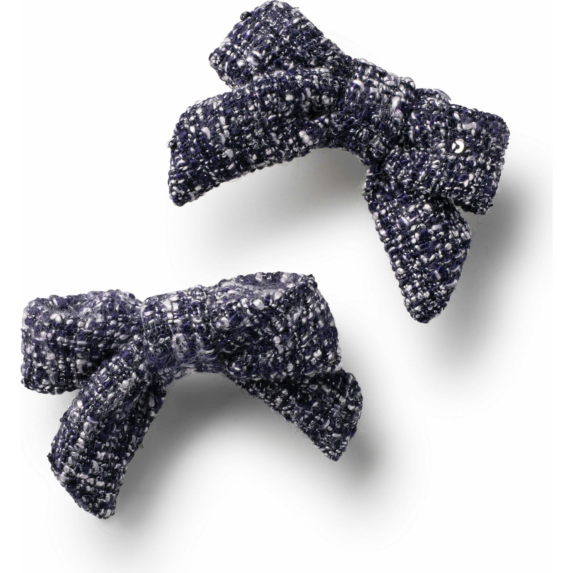 Clara Tweed Double Clip Set
