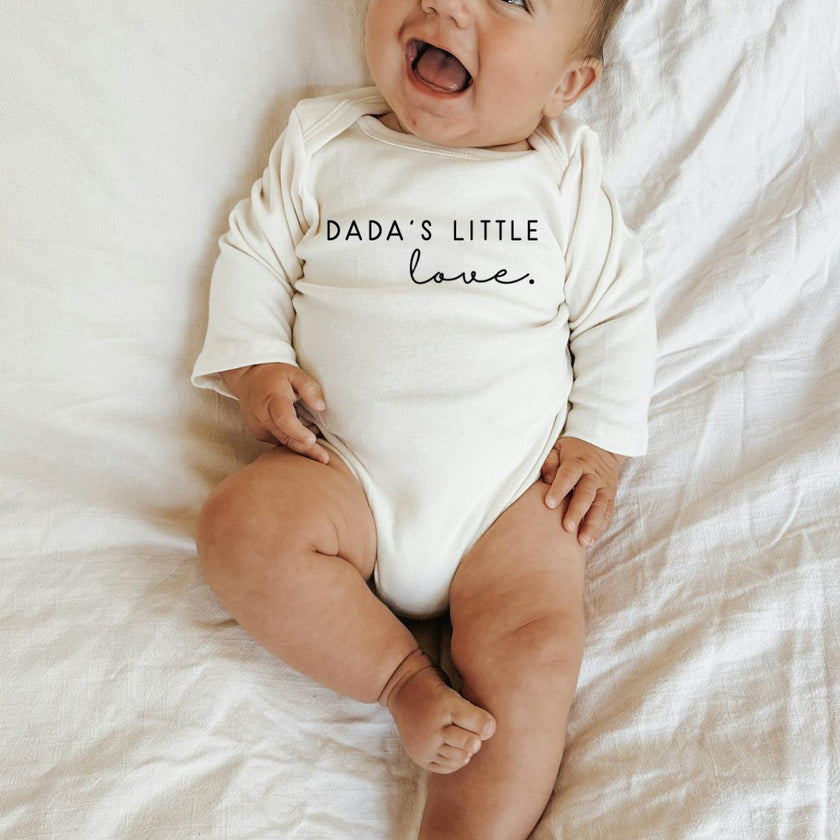Dada's Little Love Organic Bodysuit Long Sleeve
