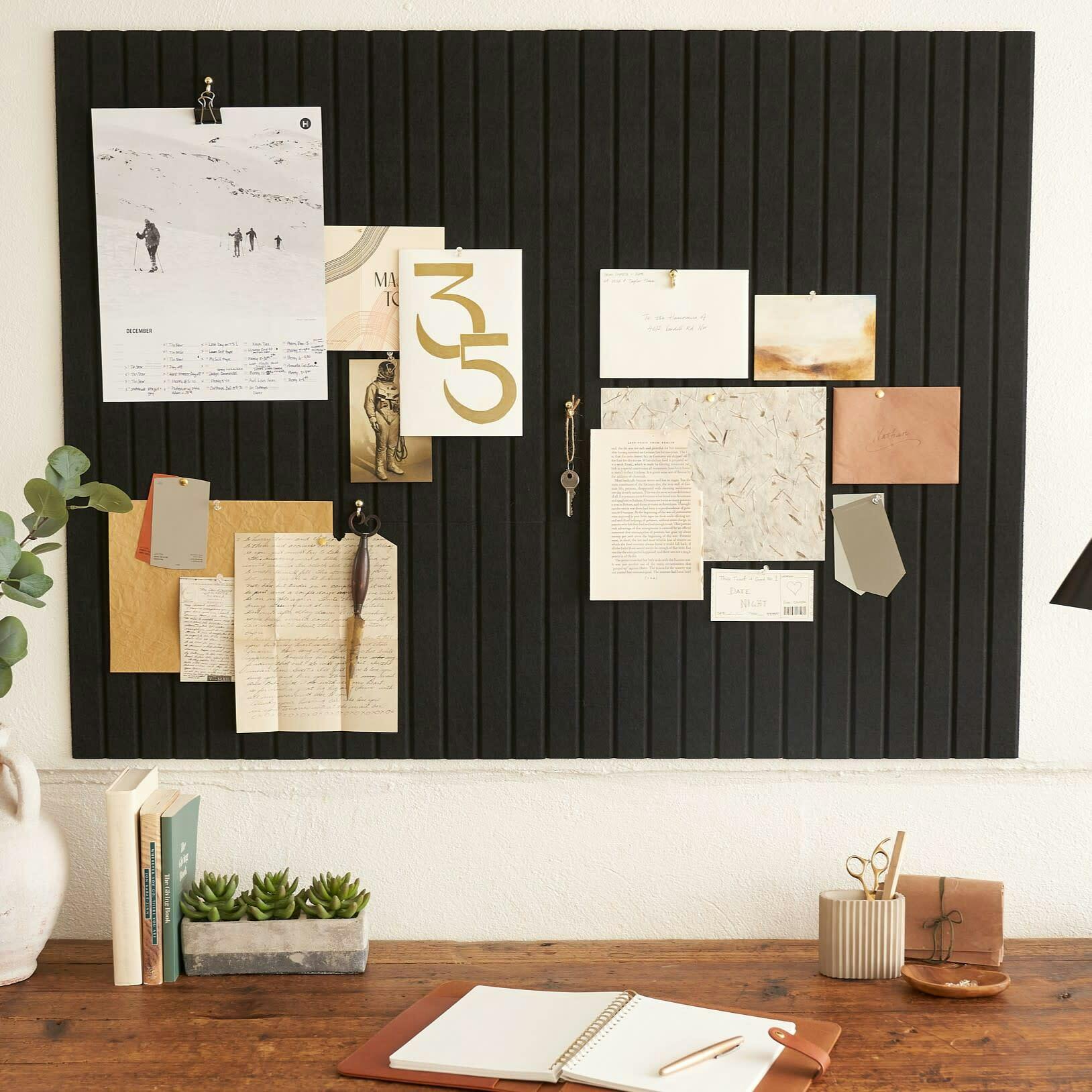 Large Felt Bulletin Board - Stylish 35