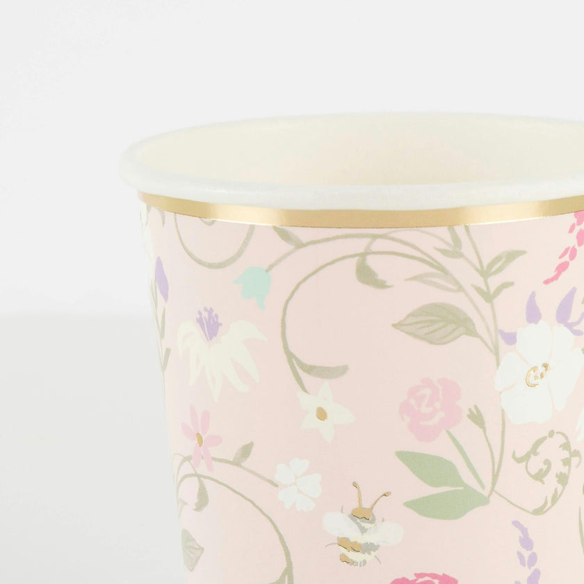 Meri Meri x Ladurée Paris Floral Cups