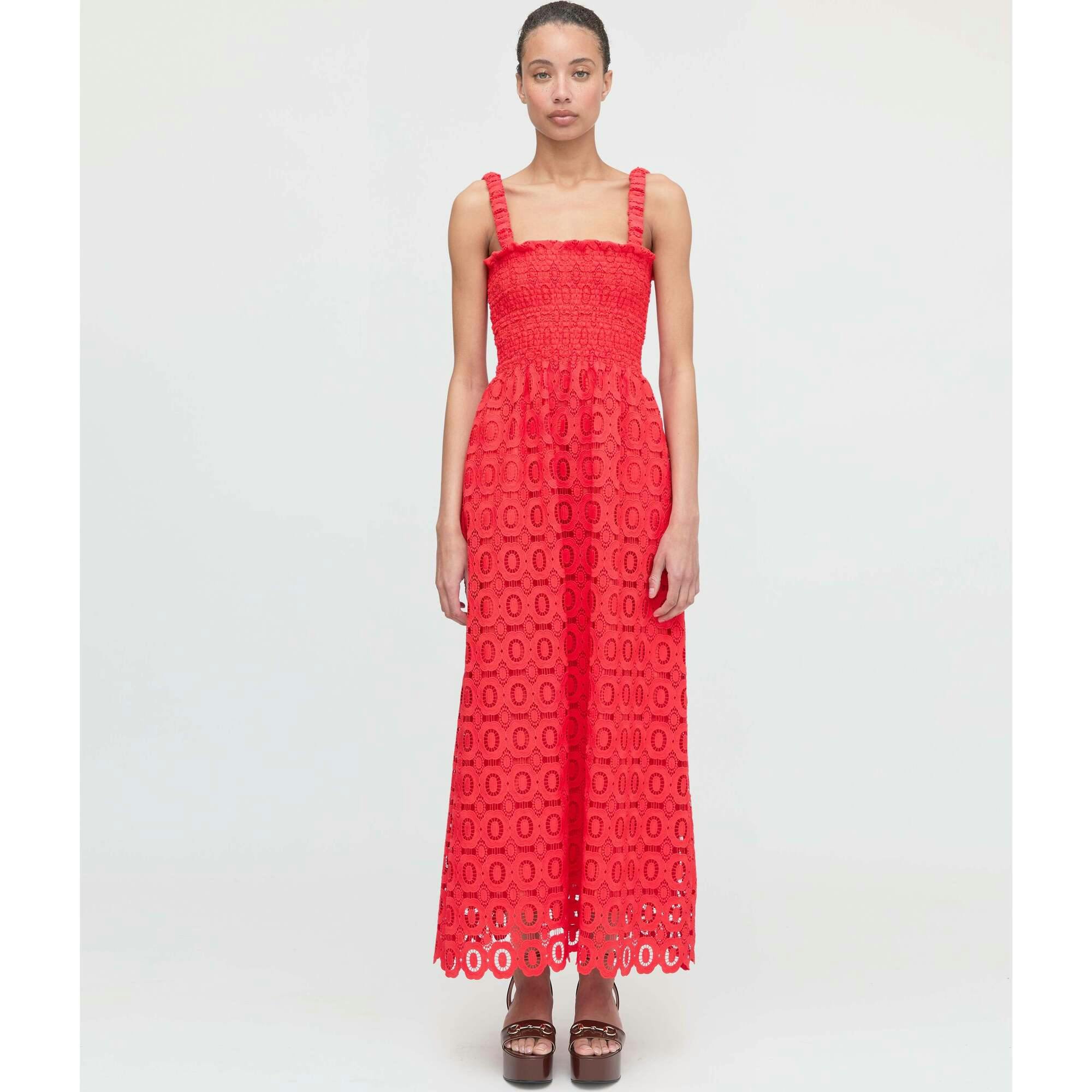 The Anjuli Nap Dress - Poppy Lace