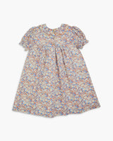 Pepa Dress Orange Blue Liberty