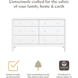 Swell 6-Drawer Wide Assembled Dresser (56")