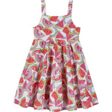 Girls All Jersey Dress | Watermelon & Rainbows