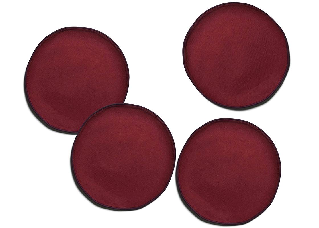 Coquette Color Block Round Placemat Set of 4