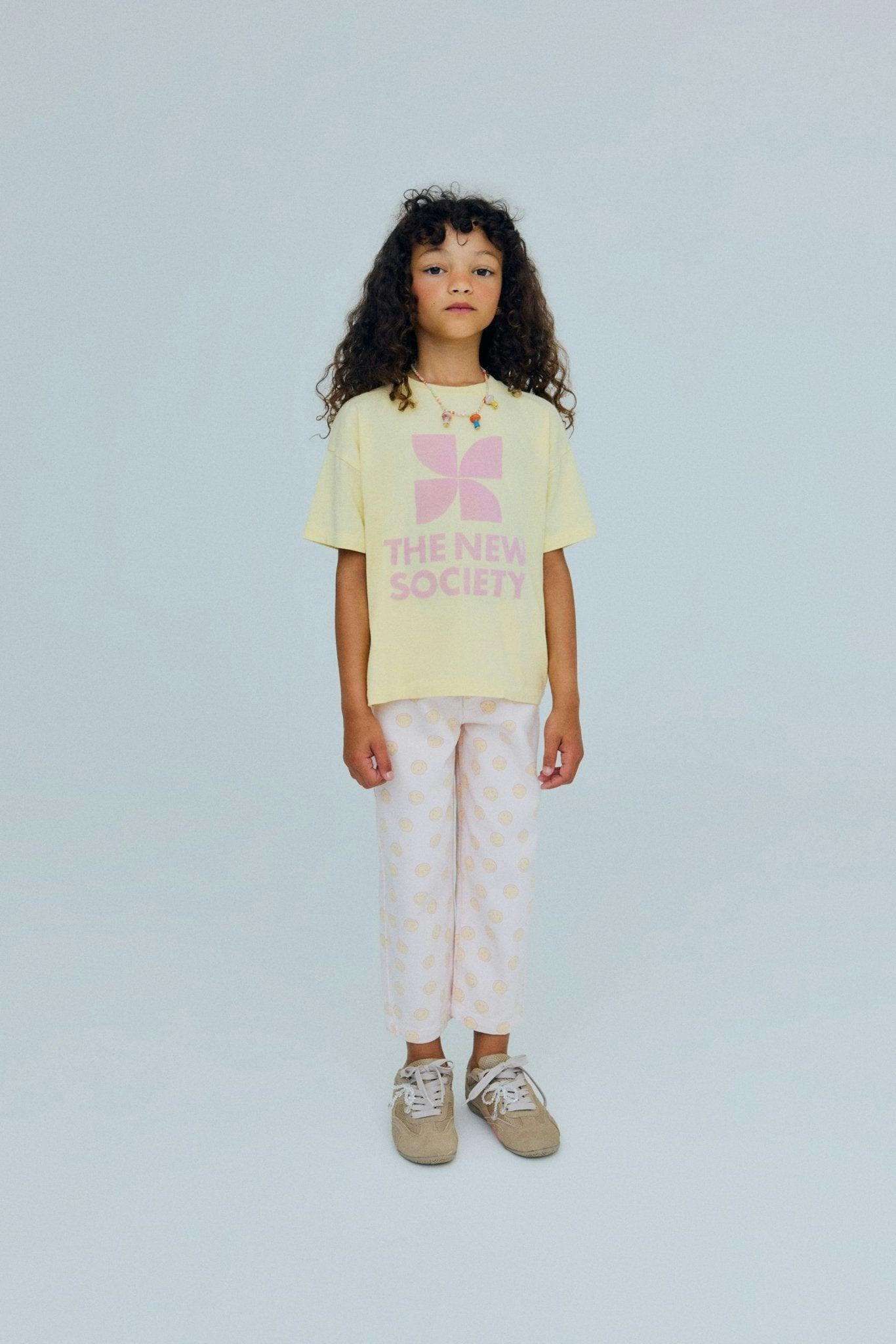 SmileyWorld® Denim Pant Smiley Print