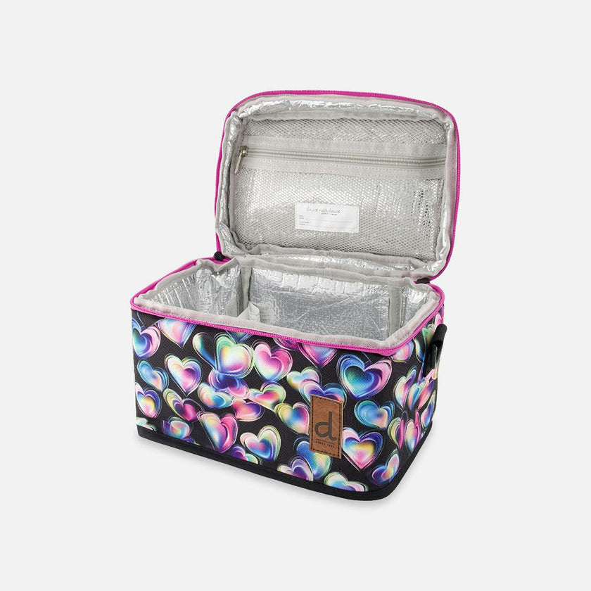 Little Girl Hearts Charming Functional Spacious Lunch Box