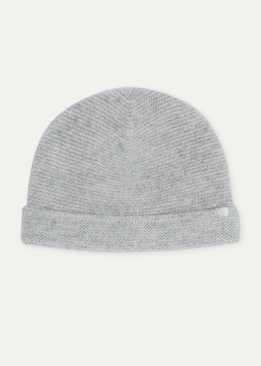 The Light Grey Noah Cashmere Baby Hat