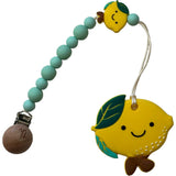 Lemon Pacifier And Toy Clip With Teether Bundle