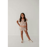 Square Neck Peasant Top