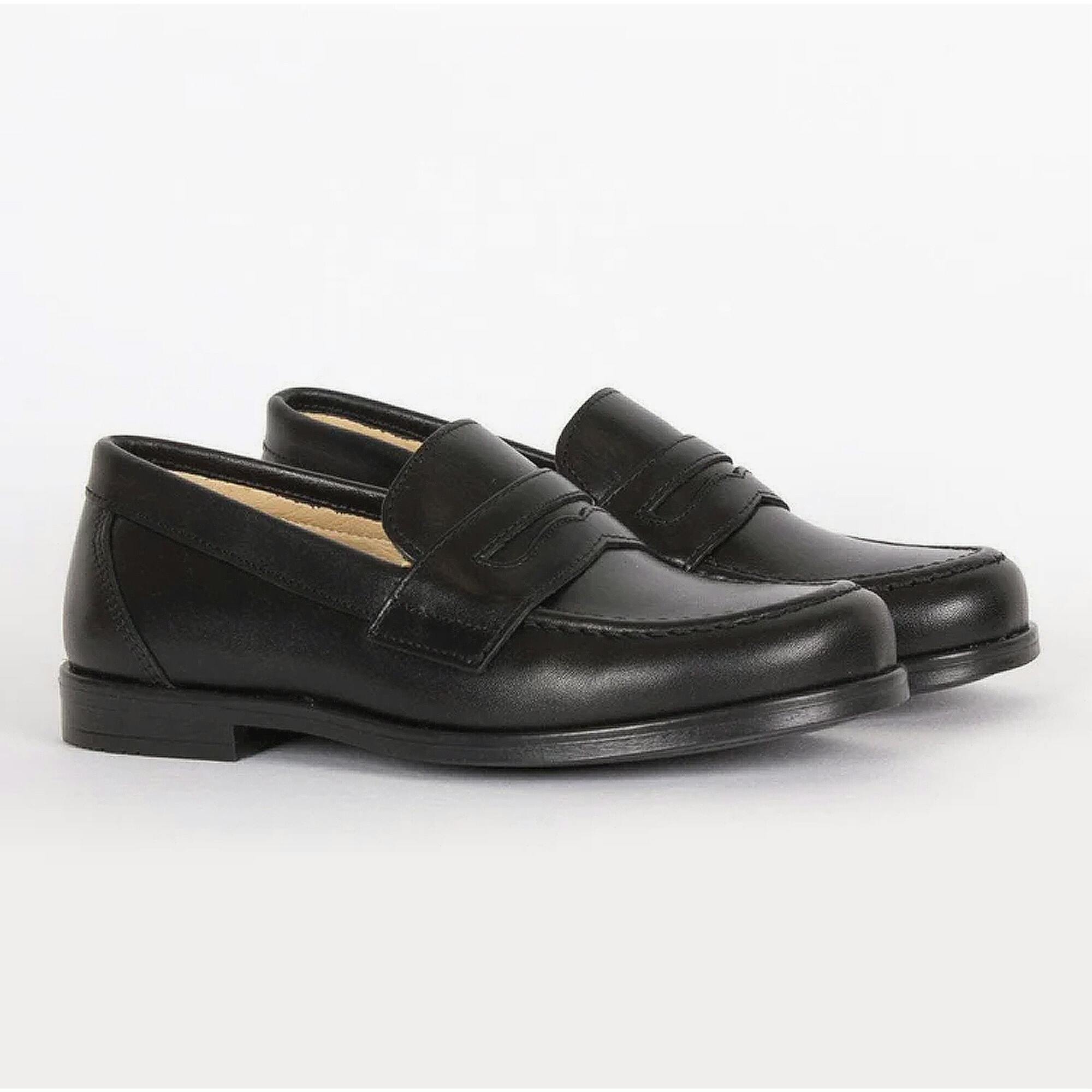 Hampton Classics Jack School Shoes in Black