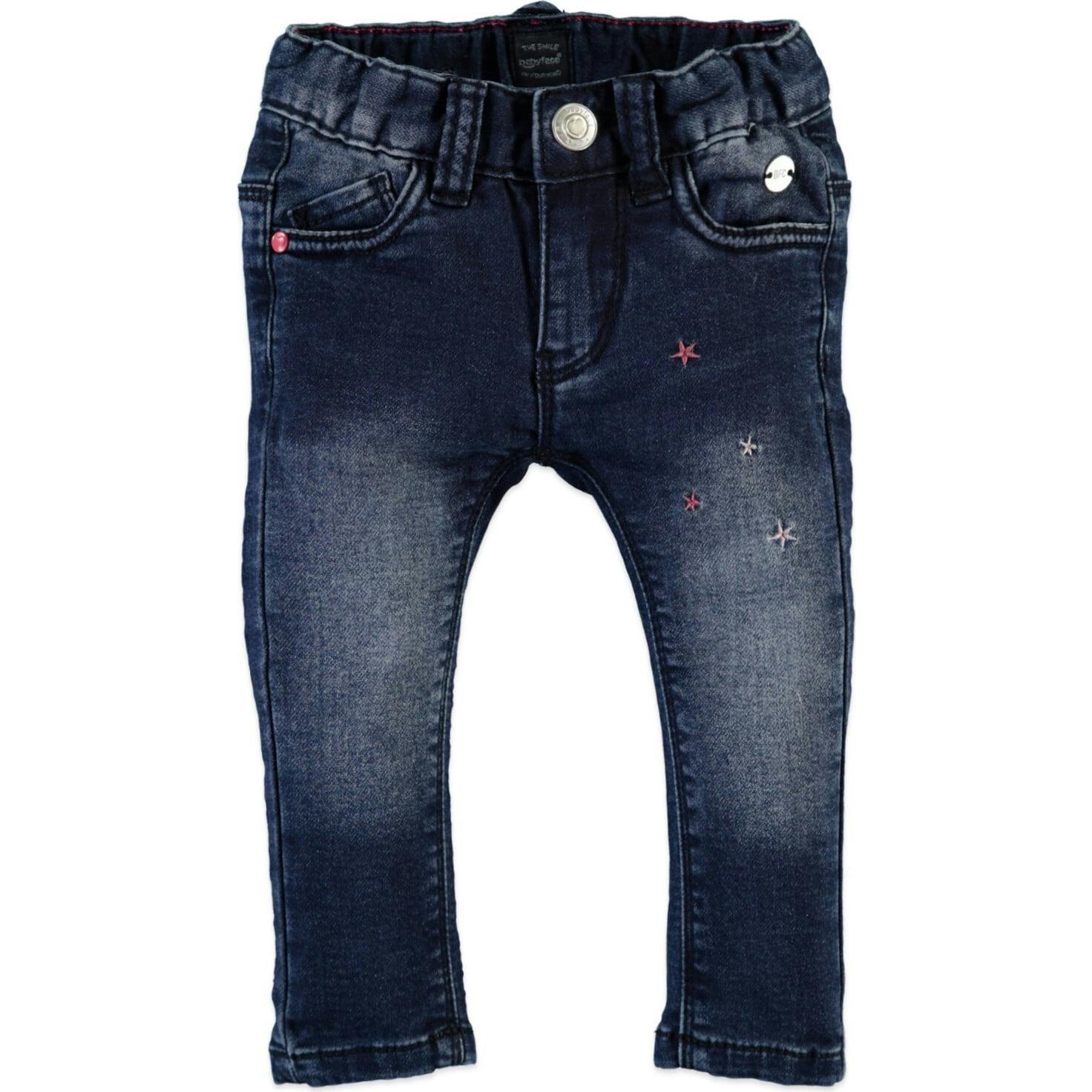 Dark Toned Denim Pants