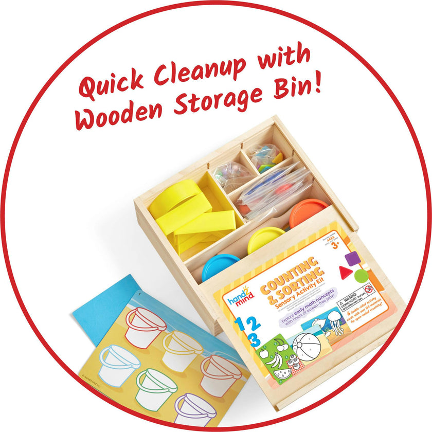 Counting & Sorting Sensory Activity Kit