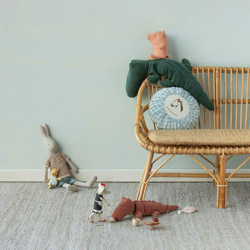 Safari friends, Crocodile, Small - Vintage rose